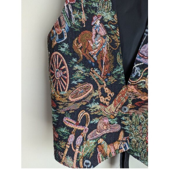 Deborah Murray Tapestry Vest - Picture 2 of 7